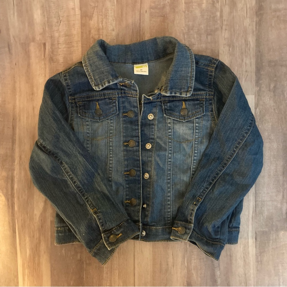Crazy 8 Jean Jacket, Size 4t